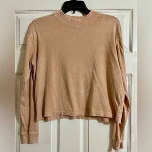 Southern Shirt Co. | Women’s SMALL Orange, Mock Neck Shirt (Like New)